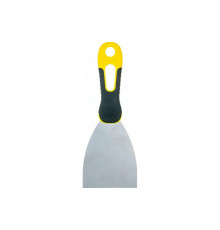 Шпатель с профилированным нержавеющим полотном и 2к ручкой 80мм STAYER PROFESSIONAL 10045-08