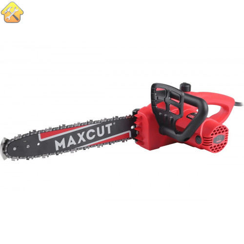 Пила цепная электрическая MaxCut MCE 153 1.5кВт, шина 14"/35см, поперечный двигатель, без инерц. тормоза цепи, защита от обратного удара 220300153