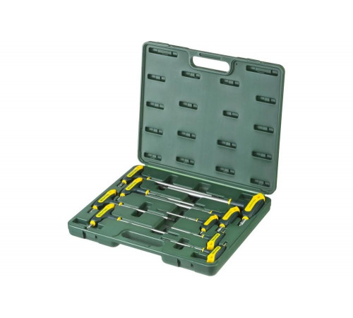 Т-образные имбусовые ключи TORX Hole 10-50, 9шт в боксе Kraftool INDUSTRIE 27455-H9