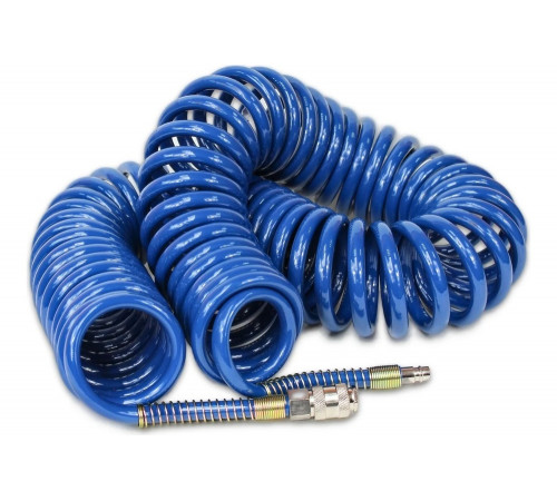 Шланг воздушный спиральный 8x12 мм, 15 м Garage 8900620