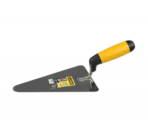 Кельма STAYER Professional треугольник, нерж. полотно, 2-х комп. рук-ка, 200x145мм 08292