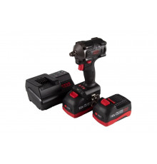 Гайковерт аккумуляторный ударный MIGHTY SEVEN 1/2", 900 Нм, 18 В, укороченный, 4 предмета, кейс DW-404A