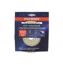 Круг алмазный гибкий шлифовальный АГШК O100 мм P200 Patriot (1165) 811010033