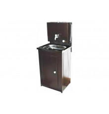 Дачный умывальник Вихрь КОМФОРТ без подогрева, нержавеющая мойка, цвет медь 74/4/11