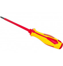Комбинированная диэлектрическая отвертка KING TONY Slotted/Phillips №1, 100 мм 147E0104