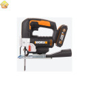 Аккумуляторный лобзик WORX 20 В, 1x2 Ач, кейс WX543