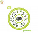 Аккумуляторный триммер GreenWorks G24LT30K4 24 В, 4 А*ч 2110407UB