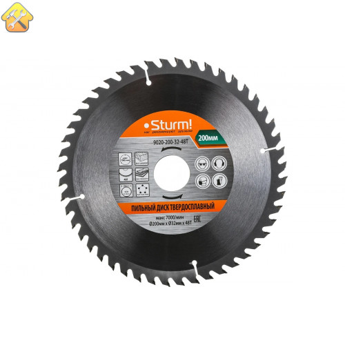 Sturm 9020-200-32-48T: качественный пильный диск для профессионального использования