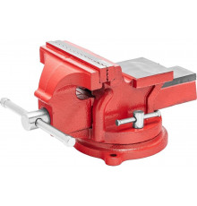 Тиски слесарные MTX 125 мм, поворотные, с наковальней 18635