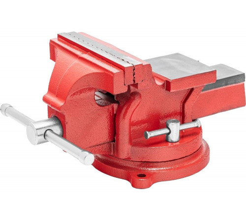 Тиски слесарные MTX 125 мм, поворотные, с наковальней 18635