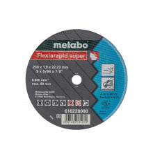 Круг отрезной Flexrapid S (230x22.2, для стали) Metabo 616228000