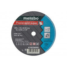 Круг отрезной Flexrapid S (230x22.2, для стали) Metabo 616228000