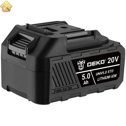 Аккумулятор DEKO UNV5.0 STD, Li-ion, 20В, 5.0Аxч 063-4495