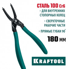 KRAFTOOL 180 мм, съемник стопорных колец, внутренний, прямой 22812-1