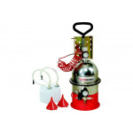 Установка по замене и прокачке тормозной жидкости и сцепления, с набором адаптеров Lubeworks 1788001