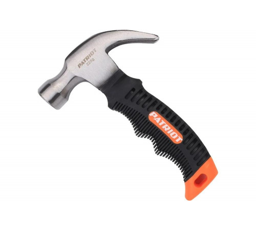 Молоток-гвоздодер мини Patriot AMP 225, магнит, PP+TPR+Fiberglass, 335 гр, 160 мм 350001027