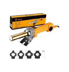 Аппарат для сварки полипропиленовых труб DEKO в металлическом кейсе, 4 насадки (16-32 мм) PPWM2500W 063-4248