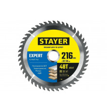 Диск пильный по дереву STAYER Expert 216x32/30 мм, 48Т 3682-216-32-48_z01