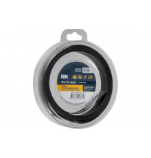 Термоусадочная трубка IEK ТТУ нг-ls 10/5 черная (2м/упак) UDR12-010-005-002-K02-T