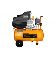 Воздушный поршневой масляный компрессор DEKO DKAC24 ресивер 24 л, 260 л/мин 018-1107