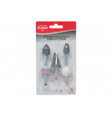 Набор шарошек 5 шт для дрели Elitech 1820.077000