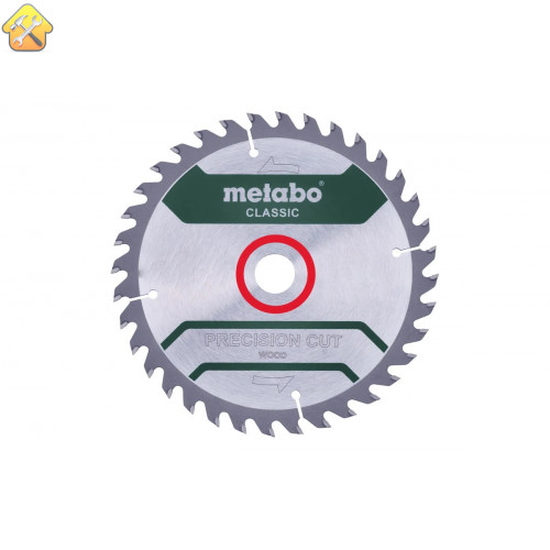 Диск пильный Precision Cut Classic (190x30 мм; 48Z; WZ 15) Metabo 628283000