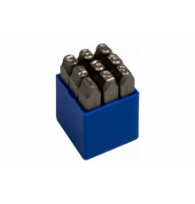 Набор ударных клейм KING TONY 6 мм, цифры, 9 предметов 11409SQ06