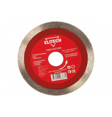 Диск алмазный отрезной сплошной (115х22.2 мм) Elitech 1820.057300