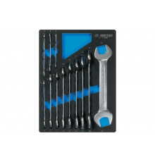 Набор рожковых ключей, ложемент, 12 предметов KING TONY 9-1112MRV