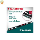 Магнитный сверхпрочный уровень KRAFTOOL A-RATE Control с зеркальным глазком, 1500 мм 34988-150