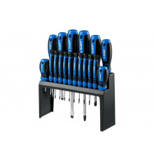 Набор отверток ЗУБР Профессионал-18 в держателе, 18 шт. 25242