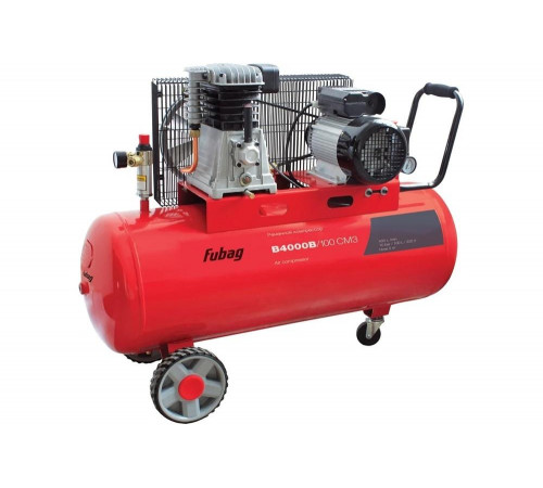 Компрессор поршневой B4000B/100 CM3, ременной FUBAG 45681496