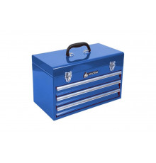 Инструментальный ящик с 3 полками МАСТАК синий 511-03380B