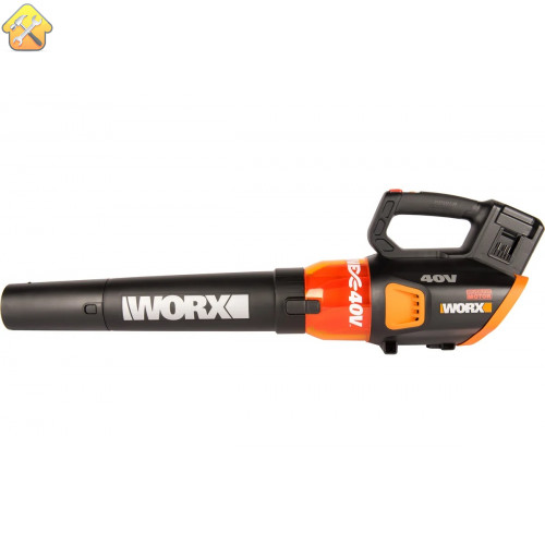 Аккумуляторная бесщеточная воздуходувка WORX 40 В WG584E.9