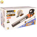 Аккумуляторная бесщеточная воздуходувка WORX 40 В WG584E.9