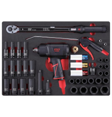 Набор пневмоинструмента MIGHTY SEVEN 41 предмет NC-4255QA