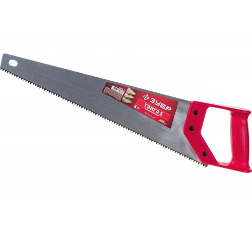 ЗУБР 5 TPI, 450 мм, ножовка для быстрого реза ТАЙГА 5 15083-45