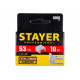 STAYER скобы тип 53 (A / 10 / JT21), 10 мм, 1000 шт., закаленные, особотвердые, скобы для степлера тонкие 3159-10_z02 Professional