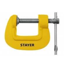 Чугунная струбцина STAYER SG-25 тип G, 25 мм 3215-025