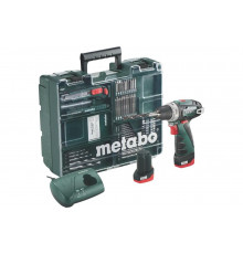 Аккумуляторная дрель Metabo PowerMaxx BS Basic Set с набором оснастки 600080880