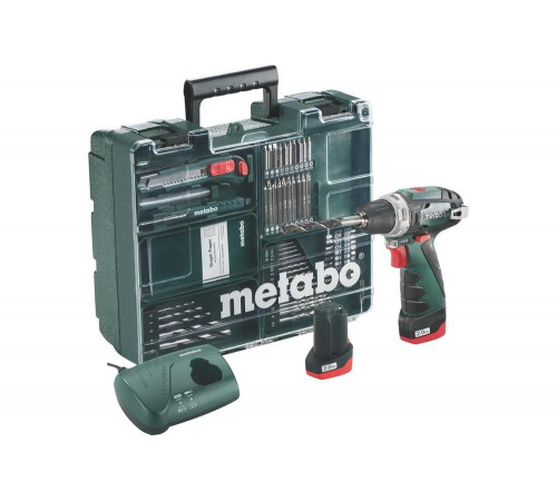 Дрель-шуруповерт METABO PowerMaxx BS Basic Set (600080880)