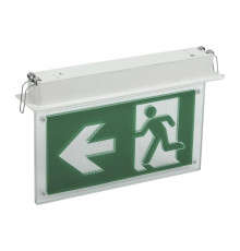 Аварийно-эвакуационный светодиодный светильник IEK ССА3001, встраиваемый. 3ч, 3w, двусторонний, сменный LSSA0-3001-3-20-K03