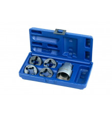 Набор для восстановления резьбы на колёсных шпильках DAF / IVECO / MAN / RENAULT / VOLVO / MERCEDES, кейс, 5шт МАСТАК 352-00001C