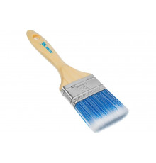 Кисть плоская MTX "Евро" 2.5", искусственная щетина, деревянная ручка 83072