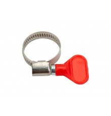 Хомуты Зубр ЭКСПЕРТ "Бабочка" нерж. сталь, накатная лента 9 мм, 16-25 мм, 2 шт. 37835-16-25