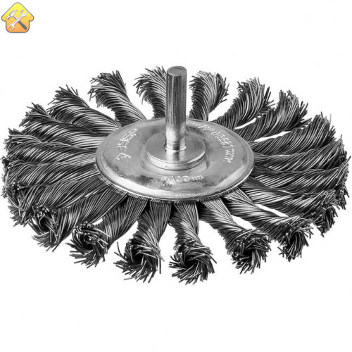 ЗУБР  100/6 мм, проволока 0.5 мм, щетка дисковая для дрели 3522-100_z01