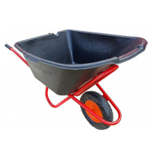 Строительная одноколёсная тачка с пневмоколесом TOR Антиудар 110 л, 200 кг 1023977