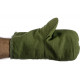 Утепленные брезентовые огнеупорные рукавицы СИБРТЕХ 68116