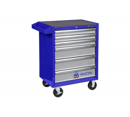 Тележка инструментальная, 6 полок, "ПРИМА", синяя МАСТАК 521-06581B
