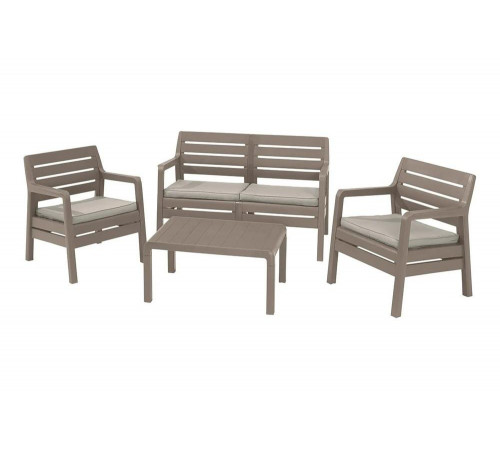 Комплект мебели Keter Delano Set капучино 17201088КП 237070